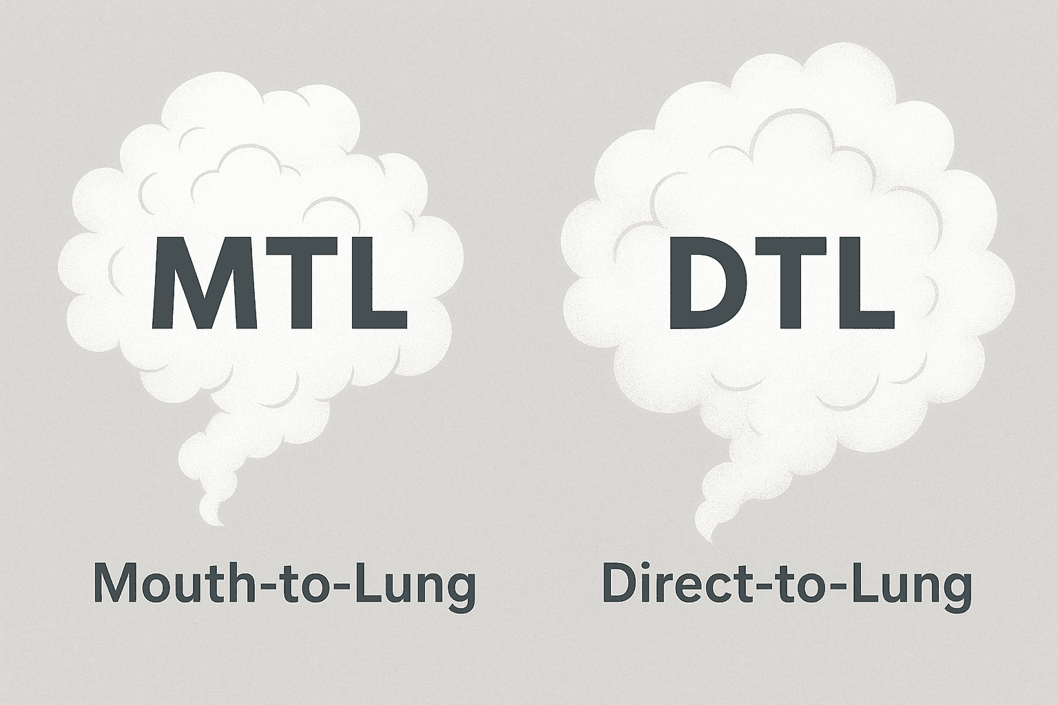 rodzaje vapowania mtl i dtl
